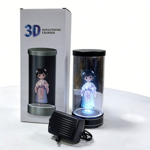Vetrina Olografica Cilindrica 3D di Piccole Dimensioni con Proiezione Olografica e Interazione AI per Trattamenti Medici - Product Image 2