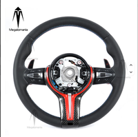 Volant en cuir compatible avec BMW F10 F11 F07 F18 F90 F12 F06 F13 F01 F02 F03 F20 F21 F52 F40 F22 F23 F44 F45 F46 F30 F34 F35