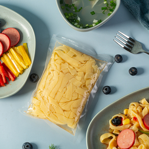 Pasta Konjac Tagliatelle Instantánea con Sabor a Avena, Rica en Fibra, Orgánica, Sin Gluten, Baja en Carbohidratos, en Bolsa y Caja - Product Image 3