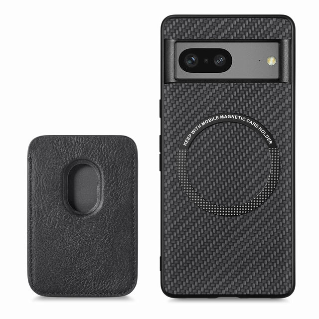 Luxury Detachable Magnetic PU Leather Wallet Case for Google Pixel 8A 9A 10 Pro Universal Magnetic Card Slot Leather Phone Case