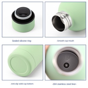 Minimalist Stainless Steel Vacuum Insulated Water <b>Bottles</b> 500ml Double Wall Travel <b>Flasks</b> All Colors Available - Product Image 3