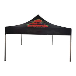 Toldo de alta calidad 600d Oxford con toldo de cafetería recubierto de UV tienda de Feria Comercial ajustable tienda de estructura de acero plegable de 3x3m - Product Image 1