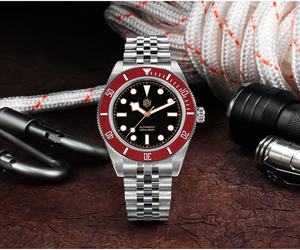 Reloj de Buceo de Lujo para Hombre <span class=keywords><strong>San</strong></span> <span class=keywords><strong>Martin</strong></span> SN0128G de Acero Inoxidable 316L, Sumergible 20 ATM, Luminoso, 40mm, con Mecanismo NH35 - Product Image 5