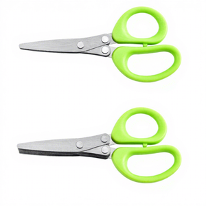 Ciseaux de cuisine multifonctionnels en acier inoxydable à 3/5 couches pour hacher le poivre, les oignons verts et les algues – Outil de cuisine - Product Image 6