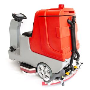 Fregadora de Pisos Comercial Sm860 Ride con 34 Cepillos Dobles, Recarga de Aguas Residuales de 37 Galones, Batería Recargable de 24V 150Ah, Sin Enjuague, 75,000 Ft/h - Product Image 5