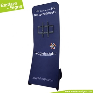 Giá Đỡ Tv Kim Loại Trưng Bày Quảng Cáo Triển Lãm Thương Mại Bằng Vải Căng Gấp Gọn Bằng Nhôm Có Thể Gấp Gọn Hiển Thị Nhanh - Product Image 1