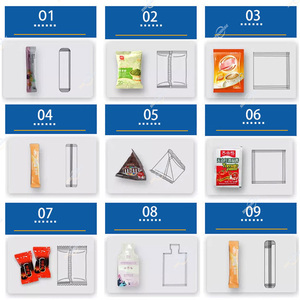 Machine d'emballage automatique de remplissage de poudre contrôlée par PLC pour sachets en aluminium, céréales et additifs alimentaires - Product Image 3