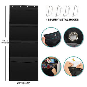 5 Grote Zakken Over De Deur Knuffels Organizer Knuffeldier Opslag Voor Speelgoed Opknoping Speelgoed Opslag Voor Baby - Product Image 6