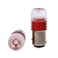Ampoule LED de freinage clignotante rouge 1156 BA15S P21W 1157 BAY15D pour voiture, 12V DC, feux de recul avant et arrière