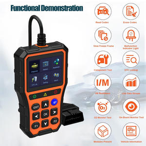 Outil de diagnostic de scanner automobile OBD2 Ultra pour voitures et camions, ajustement universel, garantie d'un an, prend en charge 9 protocoles - Product Image 3