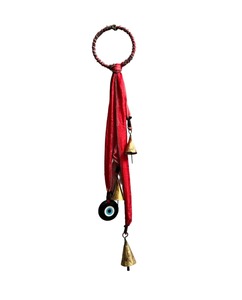 Campana de Viento Decorativa de Metal con Ojo Turco de 16 Pulgadas, Adorno Colgante para Puerta, Protección para el Hogar, Más Vendida - Product Image 3