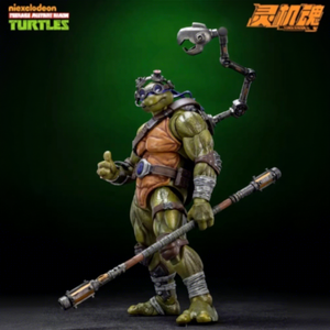 สต็อก สปิริต แมชชีน โซล นินจาเติร์เทิลส์ ซีรีส์ เลโอนาร์โด มิเคิลแองเจโล โดนาเทลโล ราฟาเอล ฟิกเกอร์แอคชั่น ขนาด 170 มม. วัสดุ PVC สเกล 1:12 ของเล่น - Product Image 2