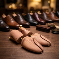 Embauchoirs en bois de cèdre, étireurs de chaussures, protection et maintien des chaussures, en bois massif, anti-plis, désodorisant, ajustable