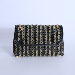 Borsa con Strass alla Moda 2024 di Alta Gamma, Raffinata ed Elegante, Essenziale da <span class=keywords><strong>Sera</strong></span> per Donna - Product Image 2
