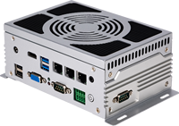 Mini-ordinateur industriel VINCANWO série RK35-3L, sans ventilateur, faible consommation d'énergie, avec processeur Celeron ou Core, en stock