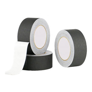 Giai đoạn không thấm nước OEM liên kết vải tùy chỉnh nhiệm vụ nặng nề dễ dàng để xé gaffer Băng Đen 50m x 50mm - Product Image 1