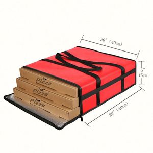 Bolsas Térmicas para Pizza con Logotipo Personalizado 2024, Bolsas Grandes para Entregas, Bolsa de Reparto de Pizza Aislada - Product Image 4