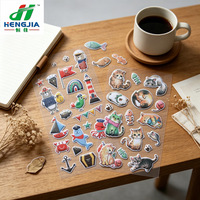 Pegatinas de Burbujas con Diseño de Dibujos Animados, en Blister 3D, para Decoración de Diarios, Manualidades, Material Escolar, Venta al Por Mayor