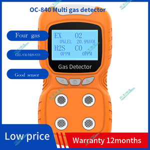 OC-840 cầm tay đa Gas <span class=keywords><strong>Detector</strong></span> cho bốn phát hiện khí co/<span class=keywords><strong>O2</strong></span>/LEL/H2S báo động khí - Product Image 2