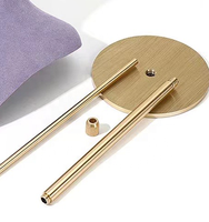 Support de présentation de bijoux en métal détachable en microfibre haut de gamme et exquis, accessoires de photographie