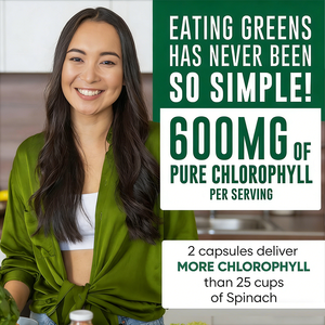 Rosebest Vente en gros Personnalisée Haute Puissance Végétalienne Biologique Pure 600mg Chlorophylle en Capsules pour Antioxydant et Système Immunitaire - Product Image 2