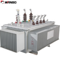 Wanbo-103 IEC 60076 Transformator Distribusi Tiga Fasa Multi-Winding Berpendingin Minyak 630kVA/800kVA/1000kVA Aluminium