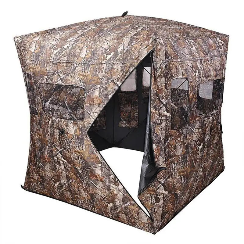 Portable Folding Outdoor Camouflage Layout Waterfowl Duck Bird Hunting Blind Tent