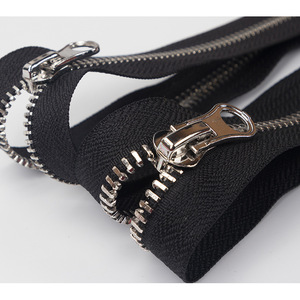 Manufacturer Custom 1#2#3#5#8#10#12#15# <strong>High</strong> Quality Metal <strong>Zipper</strong> Open/Close End Two Way Puller for Garment Jacket <strong>Zipper</strong> - Product Image 5