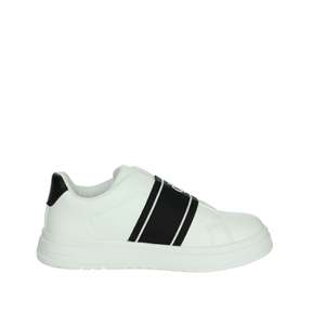 Calvin Klein Jeans Zapatillas Sin Cordones para Niños Blancas y Negras, Zapatos Chunky Talla 36 - Product Image 4