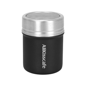 Shaker à mailles fines en acier inoxydable classique, écologique, avec logo personnalisé, pour café, thé, expresso, poivre, sel, sucre, épices - Product Image 1