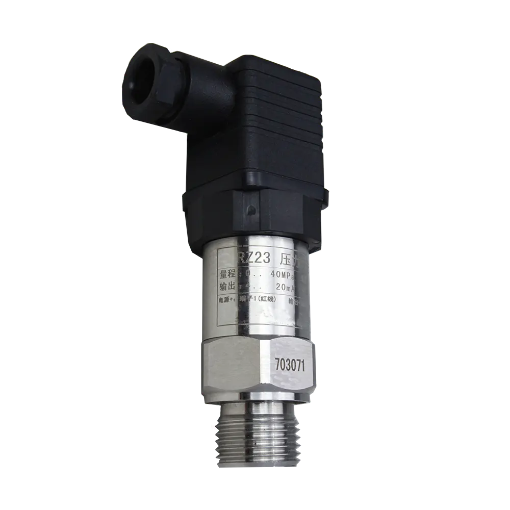 100Mbar 4-20mA Silikon Sensor Tekanan Pressure Transmitter