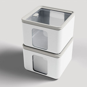 Gran oferta, compras a granel de alta calidad, contenedor comercial, contenedor cuadrado blanco de polipropileno para alimentos, almacenamiento de arroz - Product Image 2