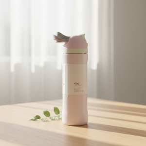 Bouteille d'eau isotherme sport 24 oz avec logo personnalisé, en acier inoxydable 304 à double paroi sous vide, avec couvercle rabattable et poignée - Product Image 5