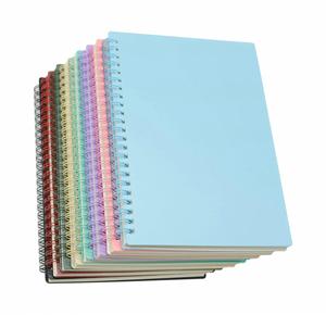 High Quality Wholesale A5 College Ruled Hardcover Spiral Binding 70-80gsm Paper <b>Journal</b> Daily Notebook Customized Logo for Gift - Product Image 1