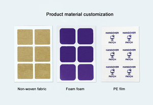 Cerotti Personalizzati <span class=keywords><strong>per</strong></span> il Recupero Post-Bevuta, Patch Rilassanti con Vitamina C, Sicuri <span class=keywords><strong>per</strong></span> la Pelle, Ipoallergenici, OEM - Product Image 6