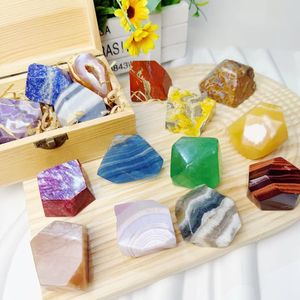 Cristales <span class=keywords><strong>de</strong></span> Energía al por Mayor para Sanación y Meditación, Cristales Naturales Mixtos, Piedra Lunar, Calcita Amarilla, Libres <span class=keywords><strong>de</strong></span> Impurezas, para Decoración del Hogar - Product Image 3