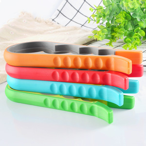 Multifunctional Four-in-One <b>Plastic</b> <b>Bottle</b> Cap Opener Household Kitchen Can Opener Non-slip Twist-Off Feature for Large <b>Small</b> - Product Image 4