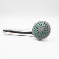 Pommeau de douche à main pluie chromé à 3 jets ensemble combiné d'articles sanitaires haute pression avec inverseur pour robinets de lavabo bidet de salle de bain