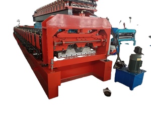 Factory Direct Sale Composite Steel American Deck Making Board <b>Sheet</b> Floor Roll Price Manufacture Forming Machine 750Type - Product Image 3