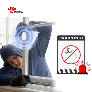 Sensor keamanan jendela dan pintu industri perangkat iot sensor pembukaan monitor pintu dengan alarm