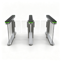 Mecanismo de Barrera de Torniquete de Acceso Rápido con Lector NFC y Código de Barras para Torniquete de Acero Inoxidable y Puerta de Vidrio Templado Automatizada