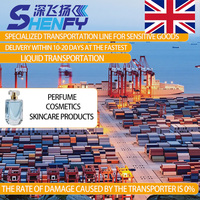 Expédition de marchandises dangereuses liquides sensibles de Chine vers le Royaume-Uni, livraison rapide porte-à-porte par transitaire