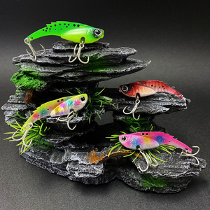 Nouveaux leurres de pêche Vib <span class=keywords><strong>lame</strong></span> en métal <span class=keywords><strong>d</strong></span>'<span class=keywords><strong>eau</strong></span> salée Vib leurre 55mm 14g leurre dur à naufrage rapide appâts durs - Product Image 5