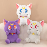 Boneka Kucing Bulan untuk Anak Perempuan, Grosir Boneka Mesin, Hadiah Istimewa, Liontin Perhiasan, Figurine Kreatif, Boneka Kucing Lucu