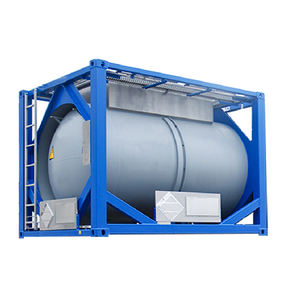 Conteneur de chlore liquide en acier au carbone de 20 pieds, haute qualité, anti-corrosion, pour le transport - Product Image 4