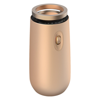 Diffuseur d'aromathérapie portable en métal sans eau 2026 pour voiture, ultra silencieux, sans brume, diffusion de parfum, rechargeable sur batterie