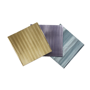 10*10 cm Corrugated Aluminium Foil Laminated Paper Gift <strong>Wrapper</strong> <strong>Chocolate</strong> <strong>Wrappers</strong> for <strong>Candy</strong> - Product Image 4