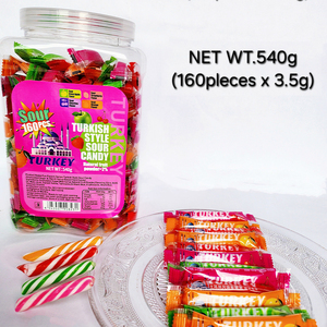 <span class=keywords><strong>Caramelos</strong></span> Ácidos Duros 560g, Palitos de Caramelo Enlatados, Tiras con Sabor a Frutas, <span class=keywords><strong>Caramelos</strong></span> Ácidos, Piruletas, Barra de Caramelo - Product Image 4