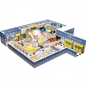Aire de jeux intérieure personnalisée Aoleao Fantasy Arcade avec piscine à balles, toboggan et structure d'escalade pour enfants, jeux souples, grande capacité, multi-matériaux, CE TUV - Product Image 1