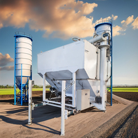 Silo mobile de stockage de ciment prêt à l'emploi pour la production de béton - Vente chaude